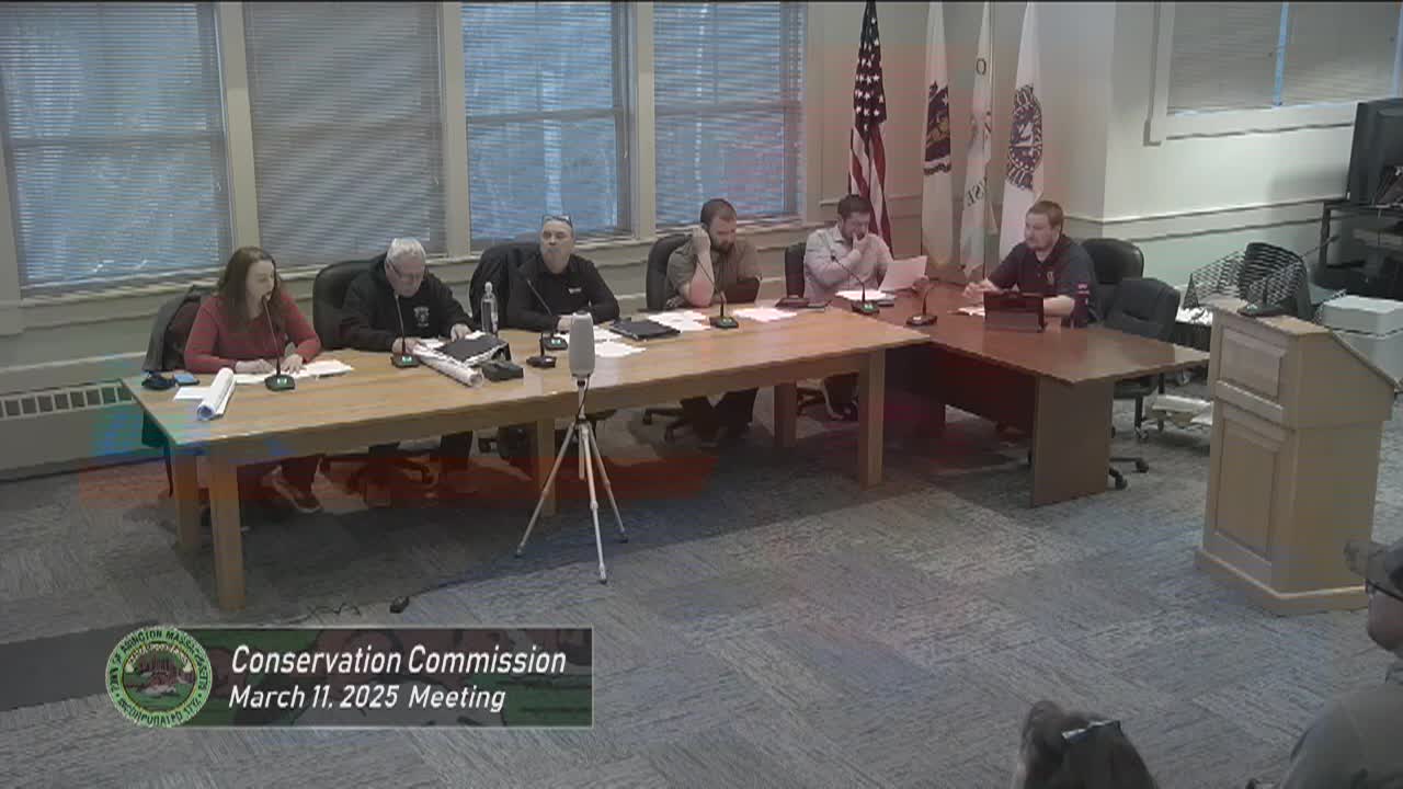 Conservation Commission; Mar. 11, 2025