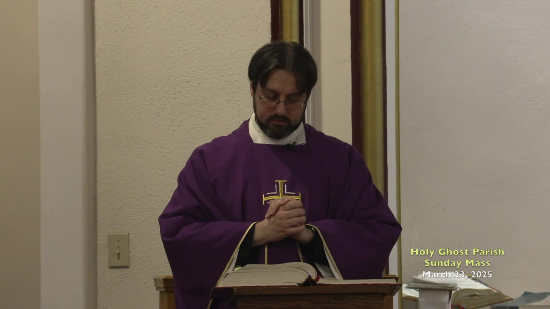 Holy Ghost Parish; March 23, 2025
