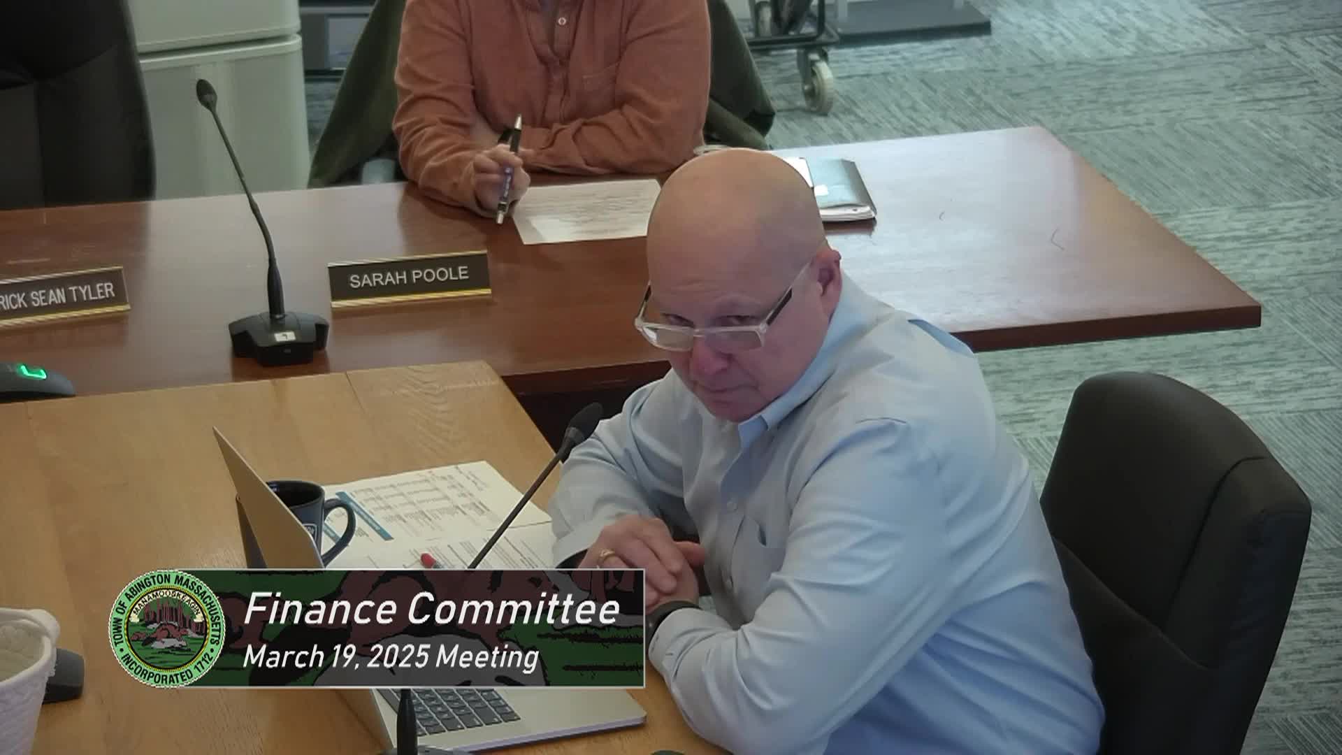 Finance Committee; March 19, 2025