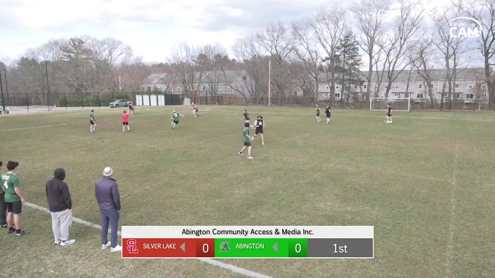 Silver Lake Lakers vs Abington Green Wave Co-Ed Ultimate Frisbee; March 25, 2025