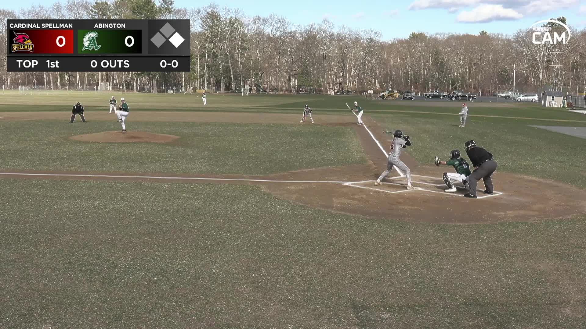 Cardinal Spellman Cardinals vs Abington Varsity Baseball; March 27, 2025