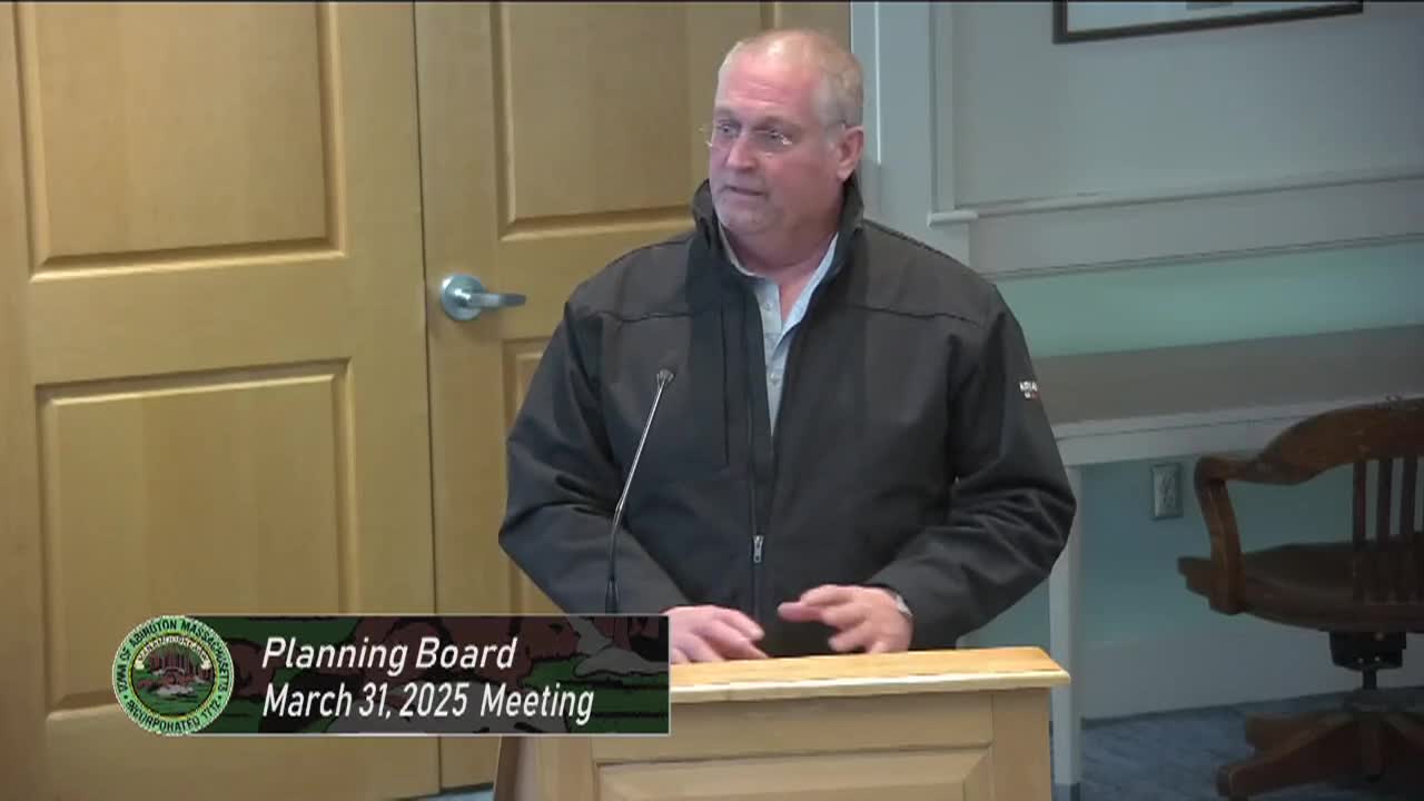 Planning Board; Mar. 31, 2025