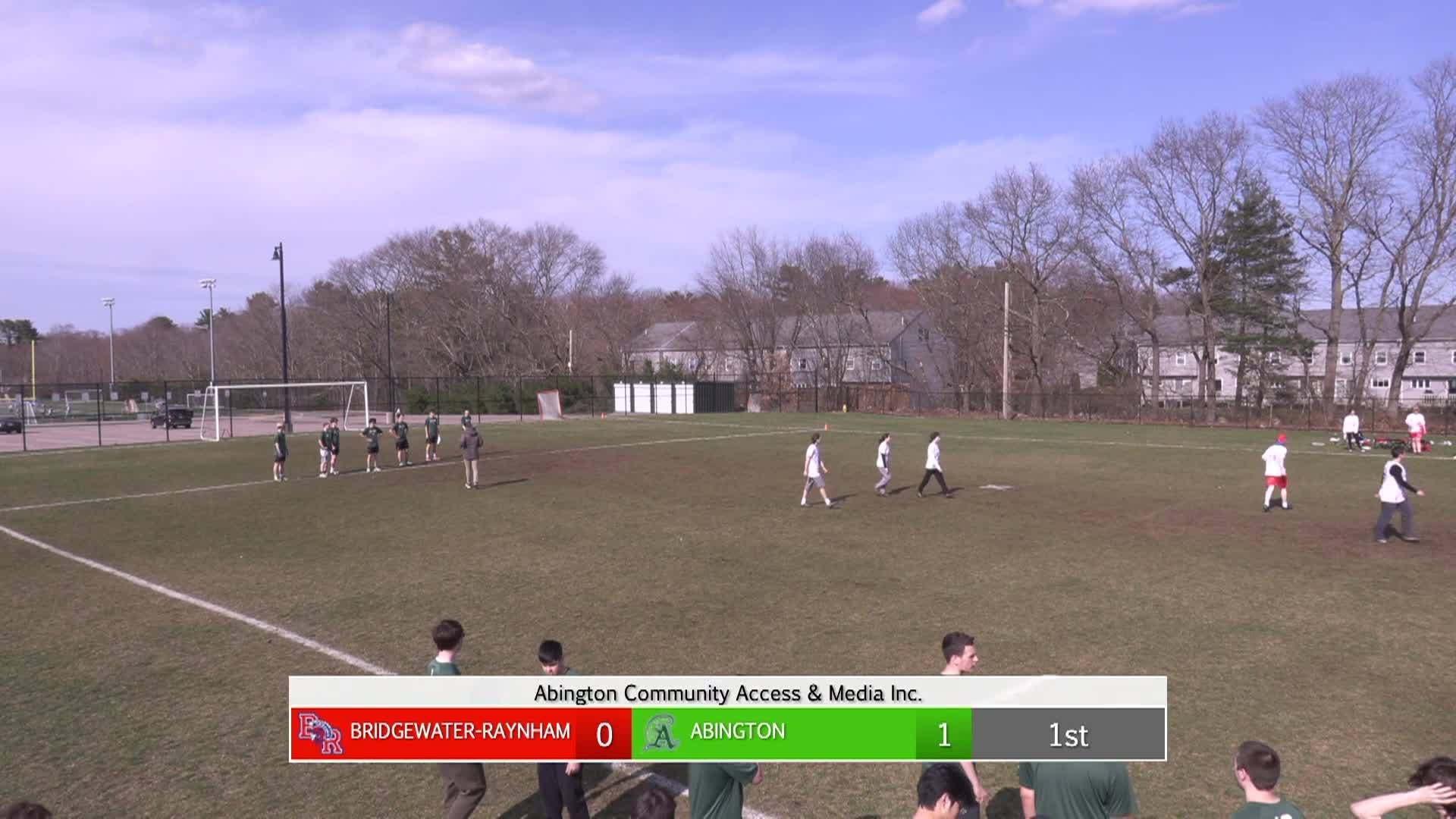 Bridgewater-Raynham Trojans vs Abington Ultimate Frisbee; April 10, 2025