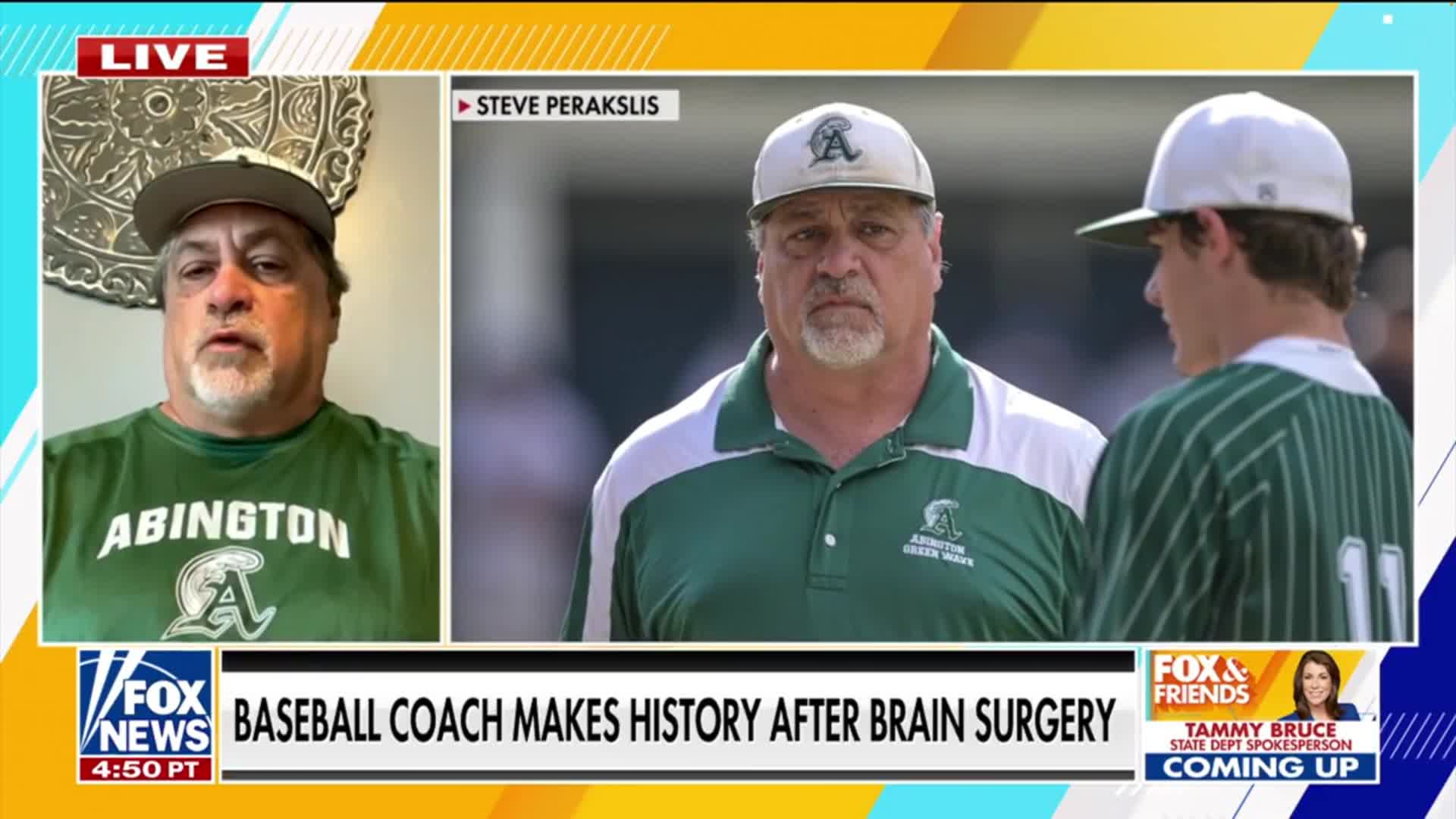 Fox & Friends featuring Steve Perakslis; April 23, 2025