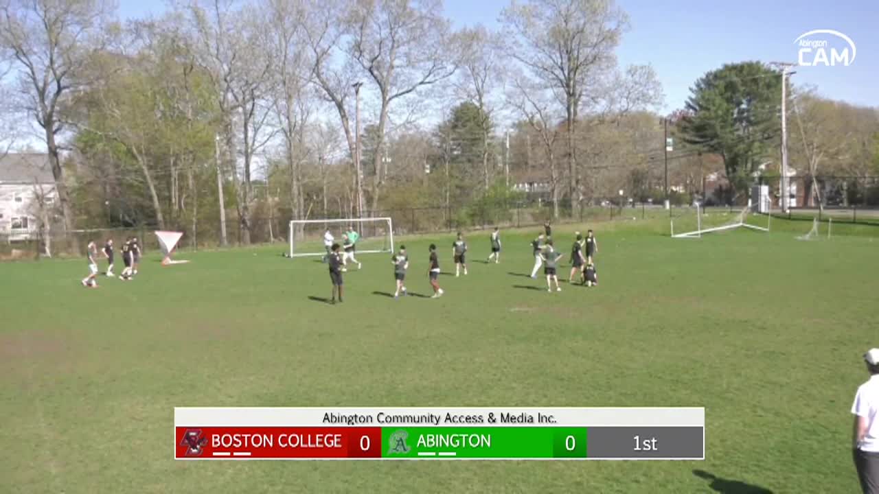 Boston College Eagles vs Abington Coed Ultimate Frisbee; Apr. 28, 2025