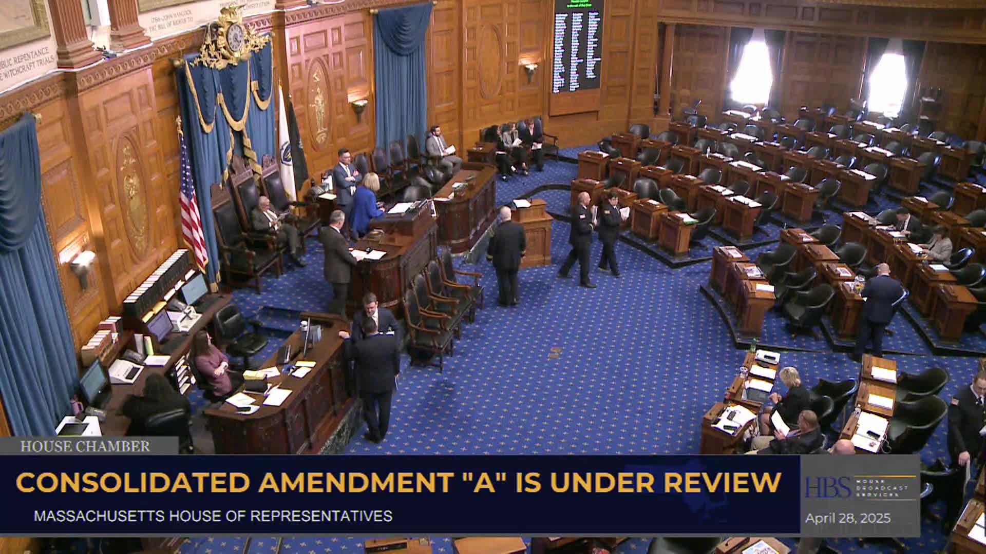 MA House Formal Session FY2026 Budget - Day 1; April 28, 2025