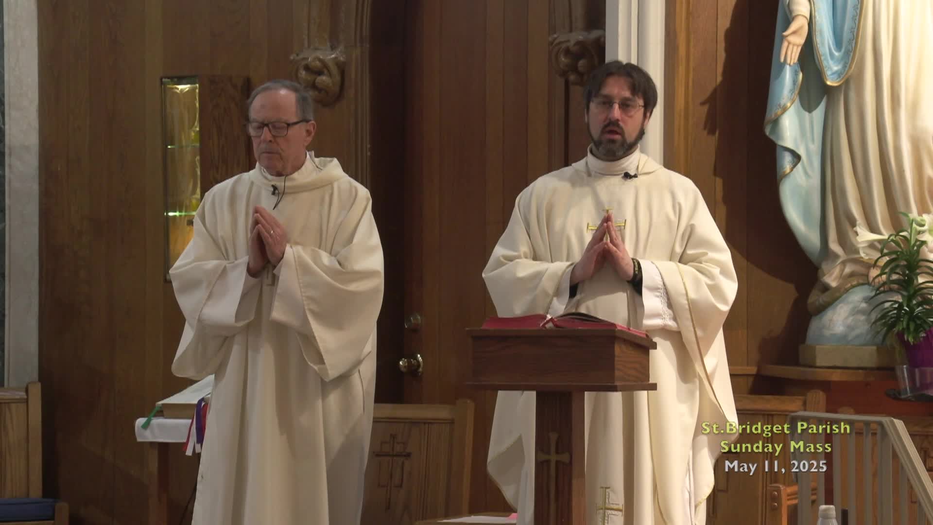 St Bridget Parish; May 11, 2025
