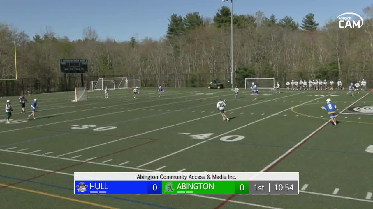 Hull Pirates vs Abington Boys Varsity Lacrosse; Apr. 30, 2025