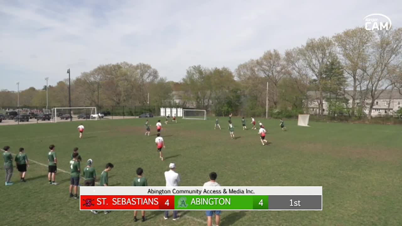 St. Sebastians Arrows vs Abington Coed Ult. Frisbee; May 2, 2025
