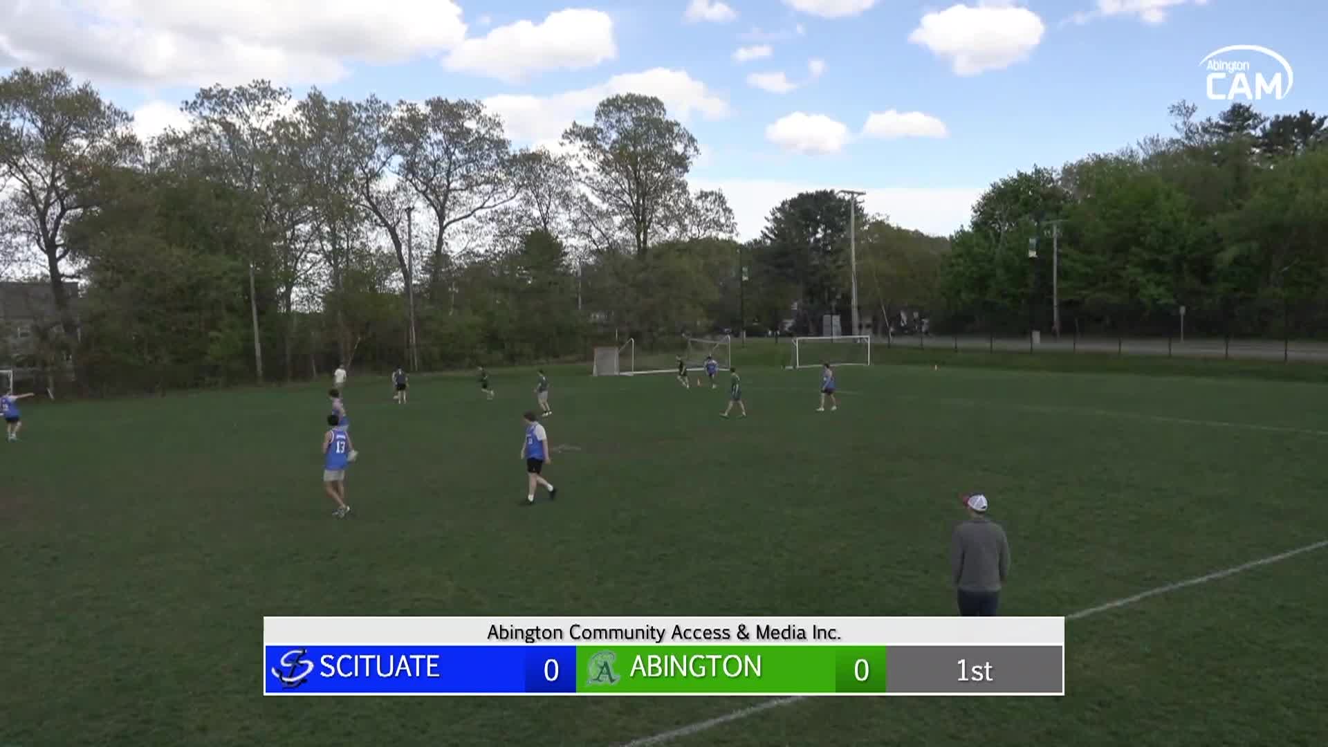 Scituate Sailors vs Abington Coed Ultimate Frisbee; May 7, 2025