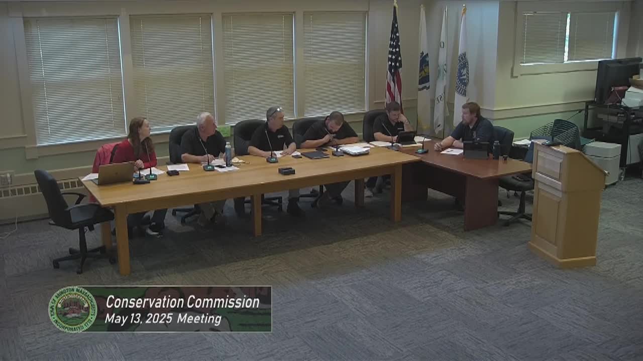 Conservation Commission - May 13, 2025