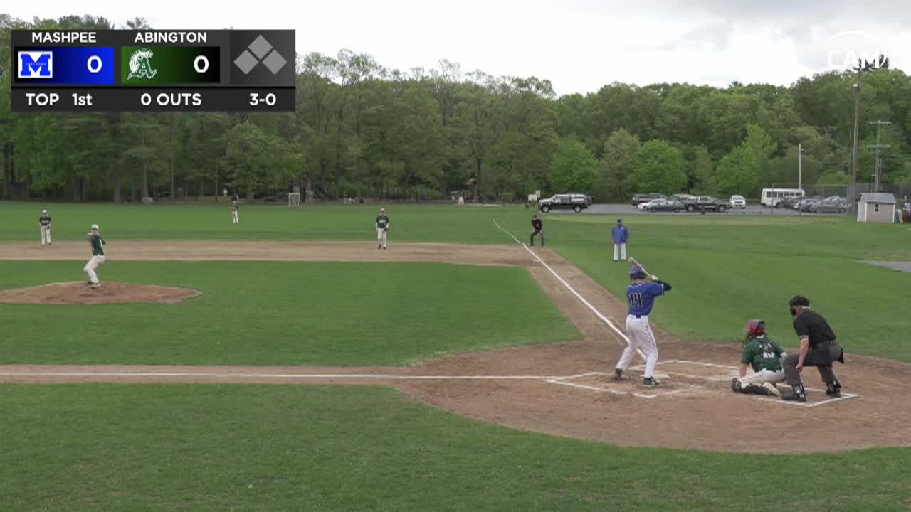Mashpee Falcons vs Abington Boys Vars. Baseball - May 15, 2025