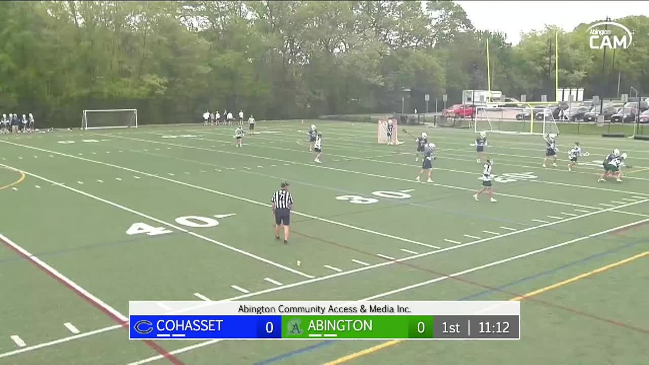 Cohasset Skippers vs Abington Boys Vars. Lacrosse - May 15, 2025