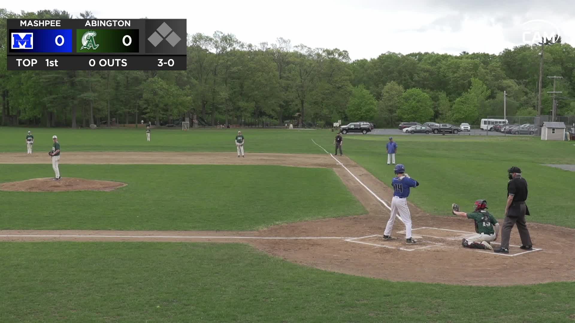 Mashpee Falcons vs Abington Boys Varsity Baseball; May 15, 2025