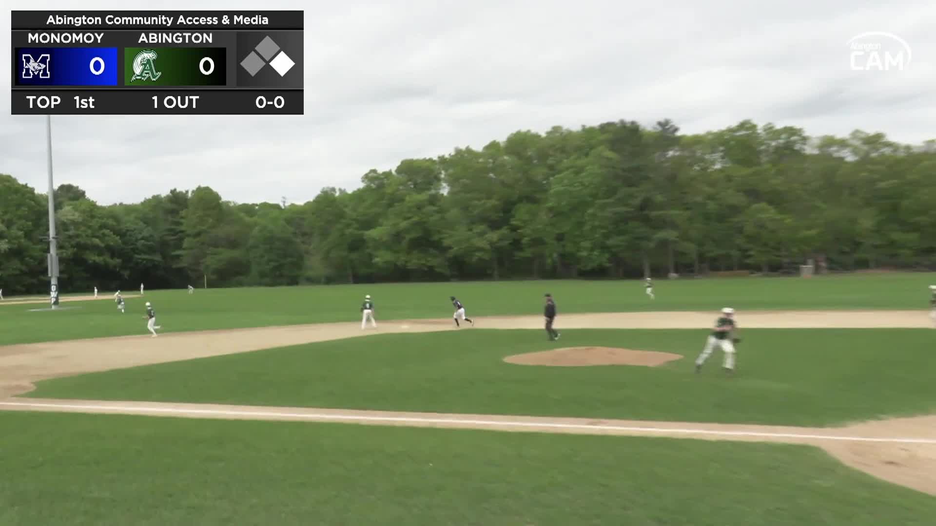 Monomoy Shark vs Abington Boys Varsity Baseball; May 19, 2025