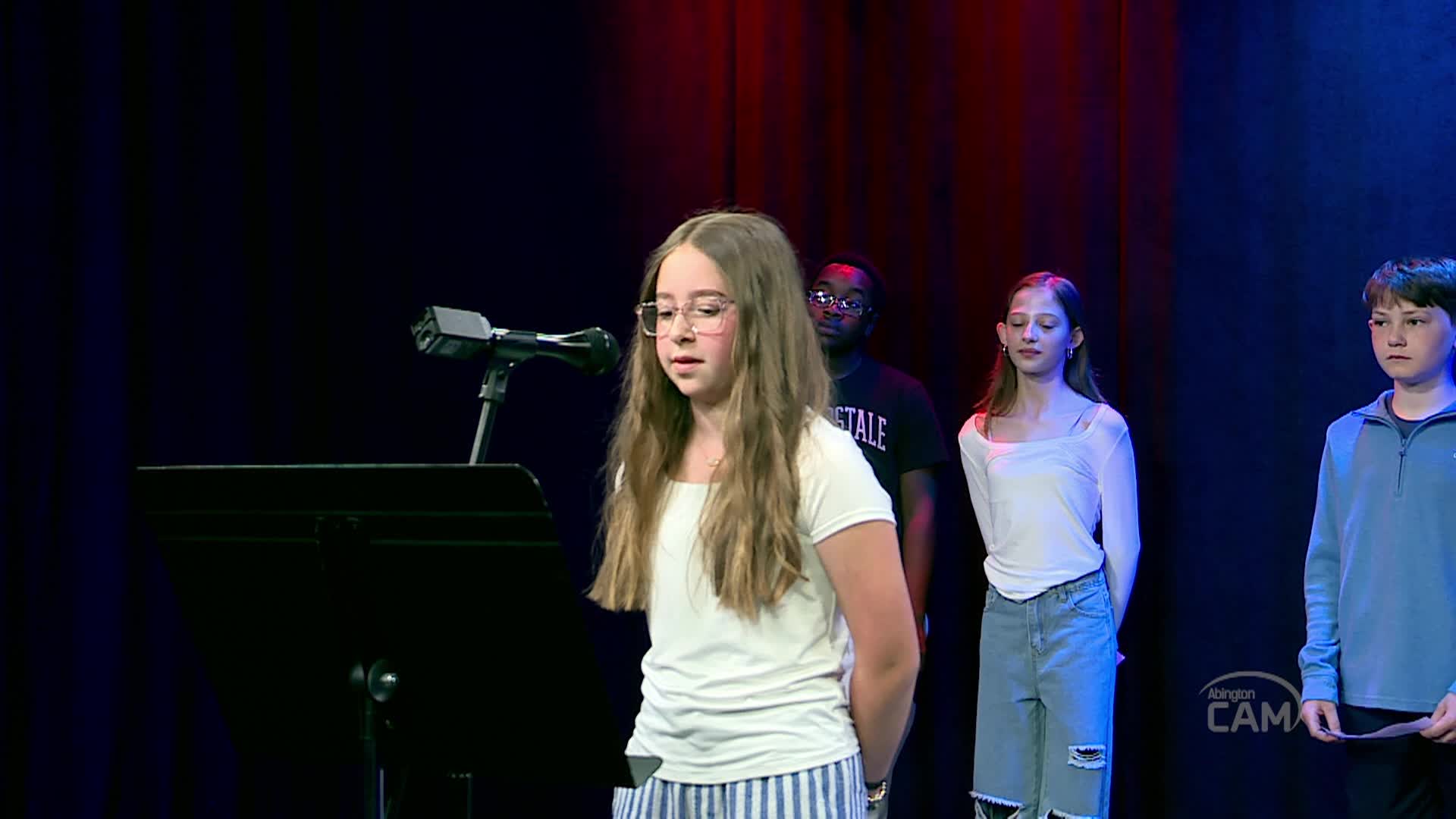 Abington Middle School Student Council 2025 Memorial Day Remembrance