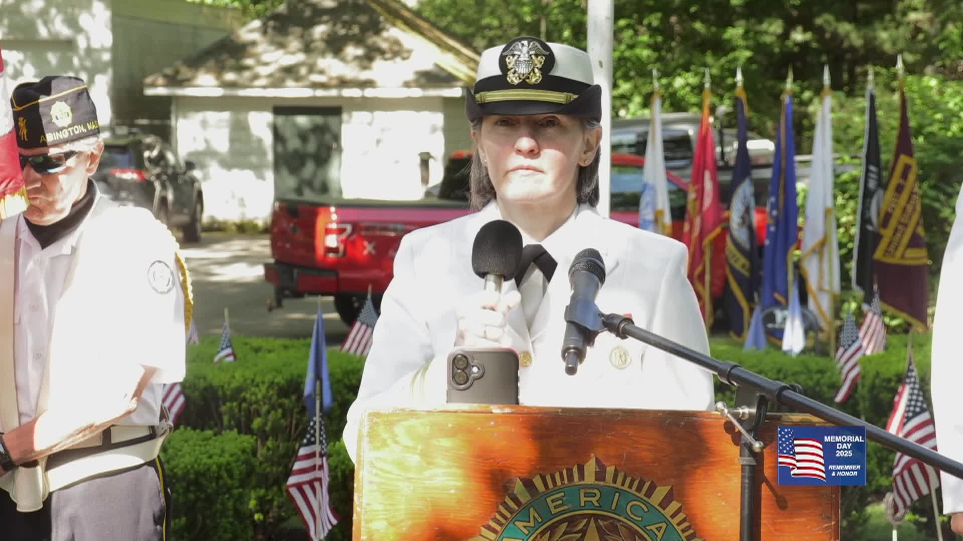Town of Abington's Memorial Day Ceremony; May 26, 2025