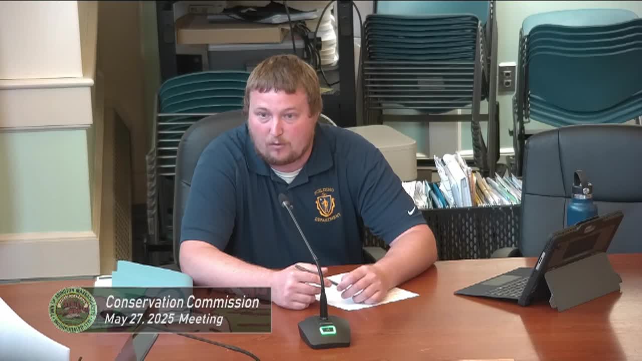 Conservation Commission; May 27, 2025