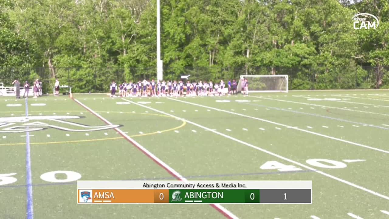 AMSA Eagles vs Abington MIAA Playoffs Boys Vars Lacrosse; Jun. 2, 2025