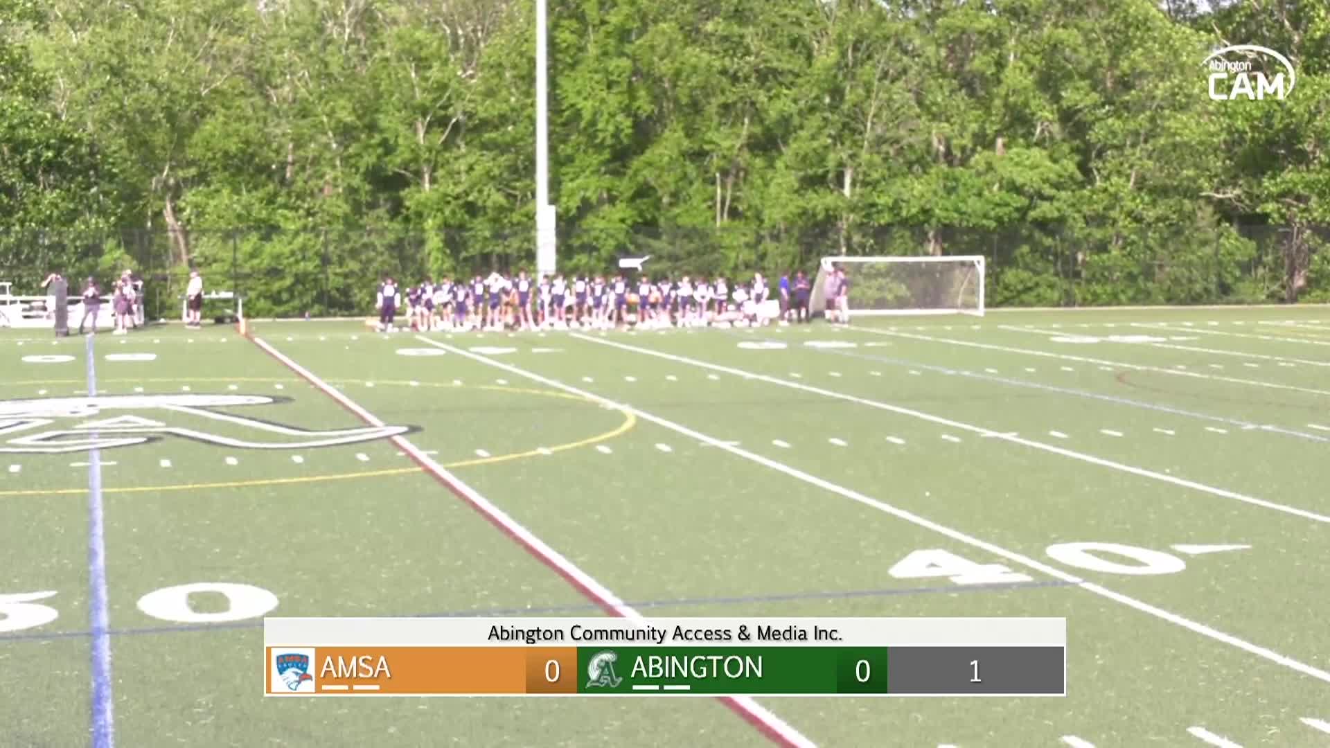 AMSA Eagles vs Abington Boys Varsity Lacrosse; June 2, 2025