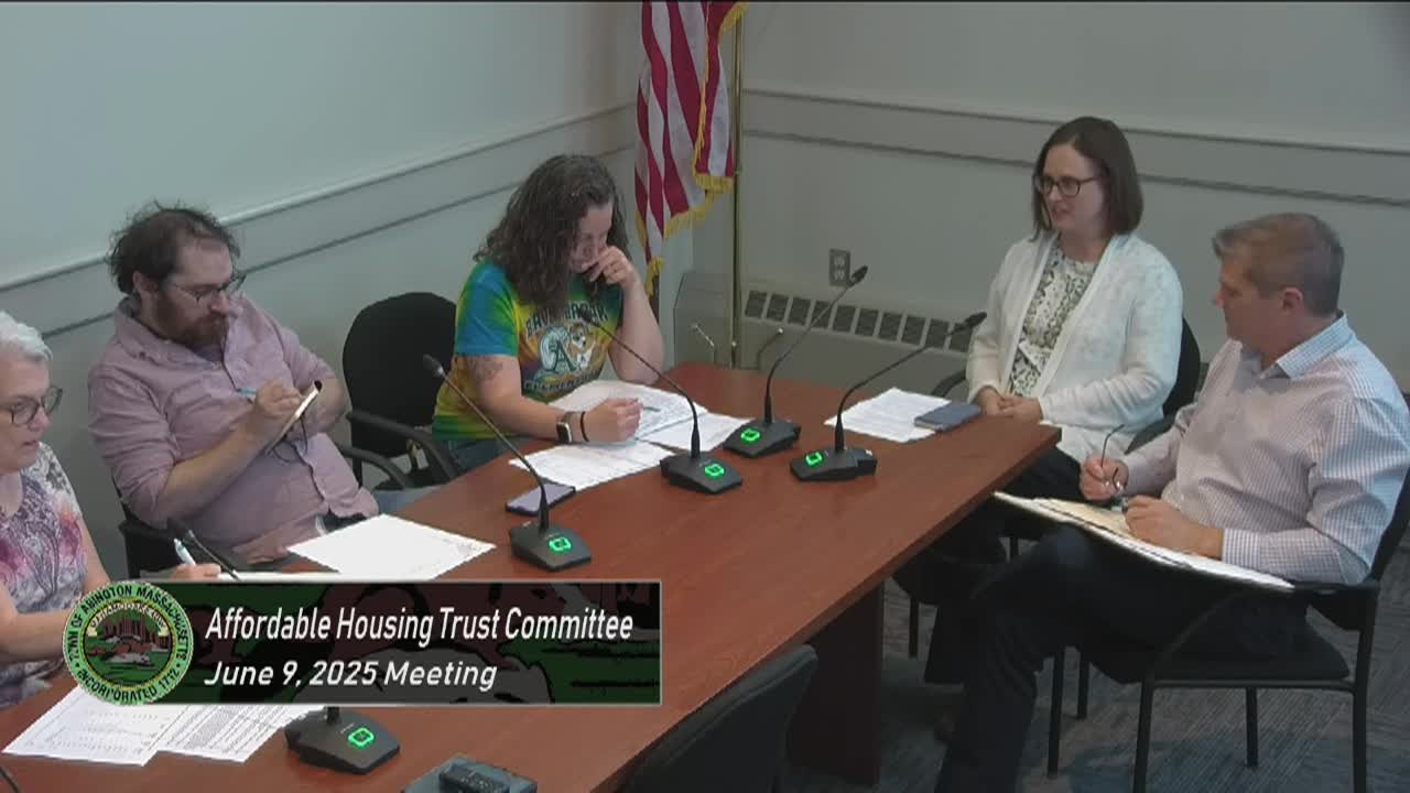 Affordable Housing Trust; Jun. 9, 2025