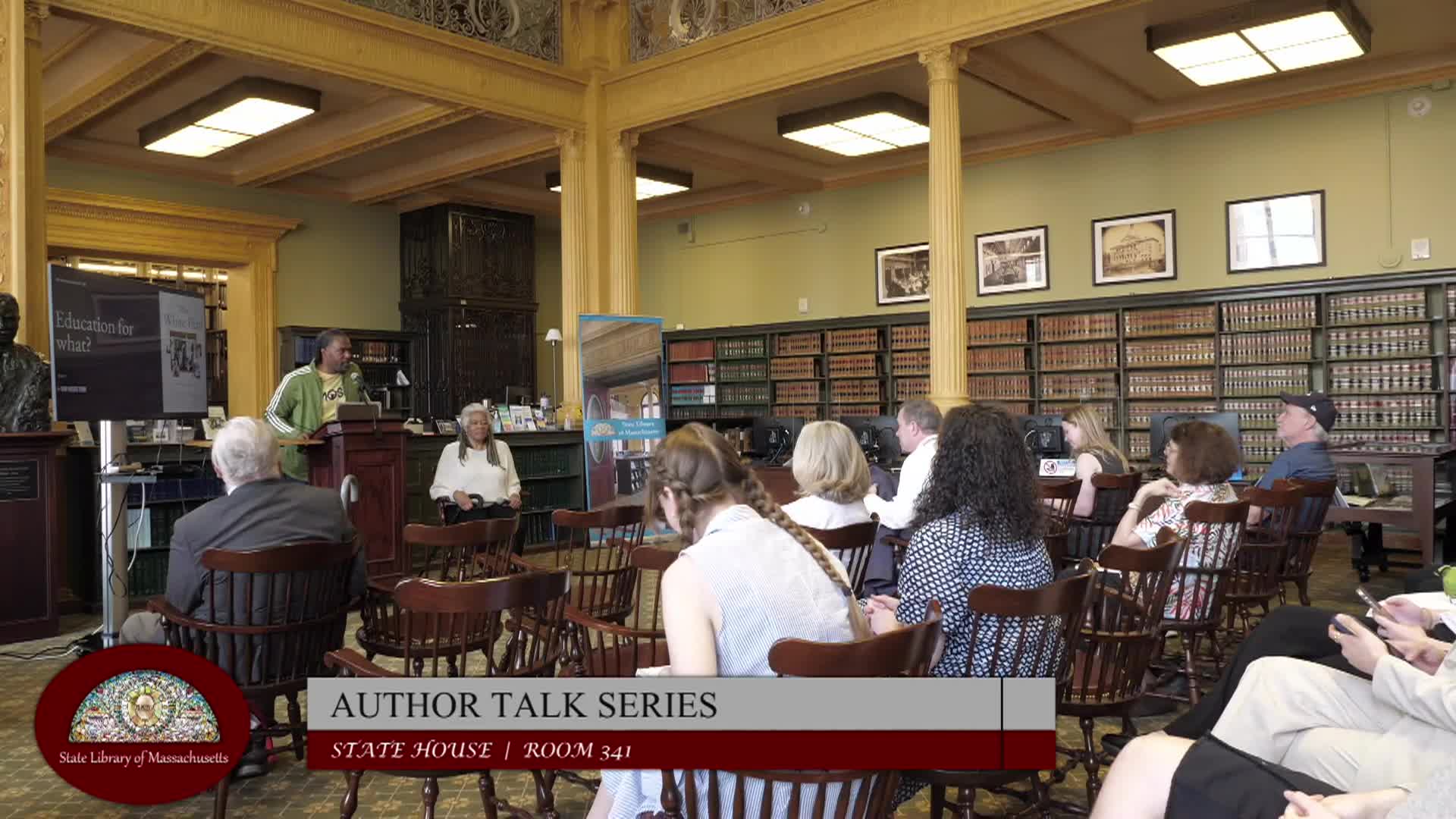 MA State Library Author Talk feat. Omo Moses; Jun. 4, 2025