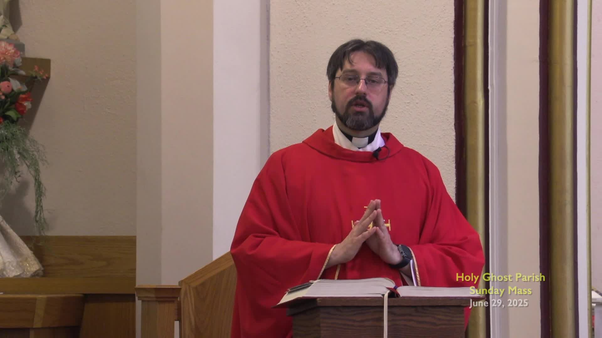 Holy Ghost Parish; June 29, 2025