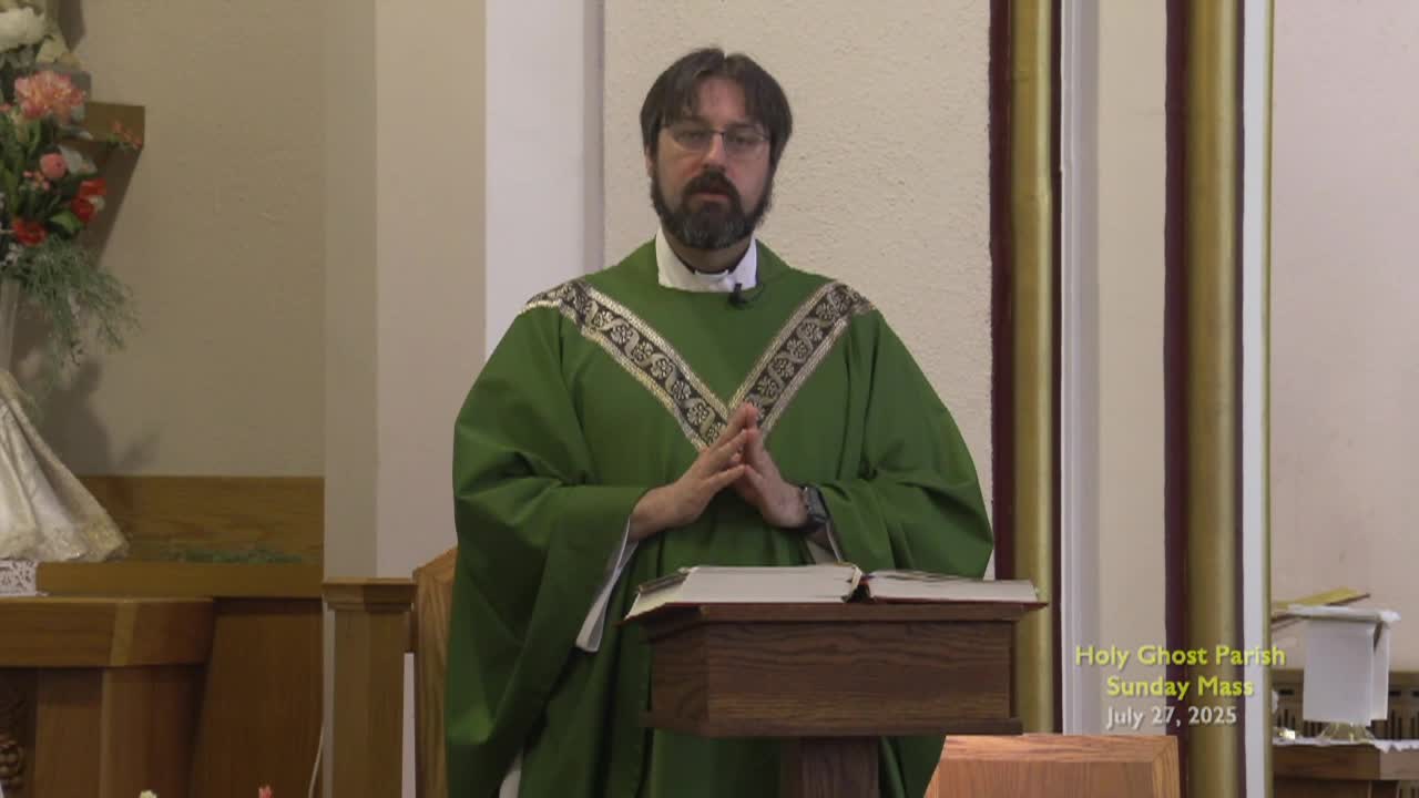 Holy Ghost Parish; Jul. 27, 2025