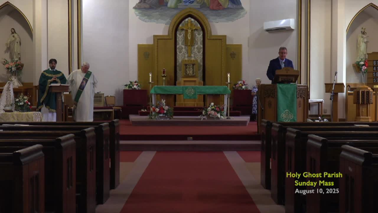 Holy Ghost Parish; August 10, 2025