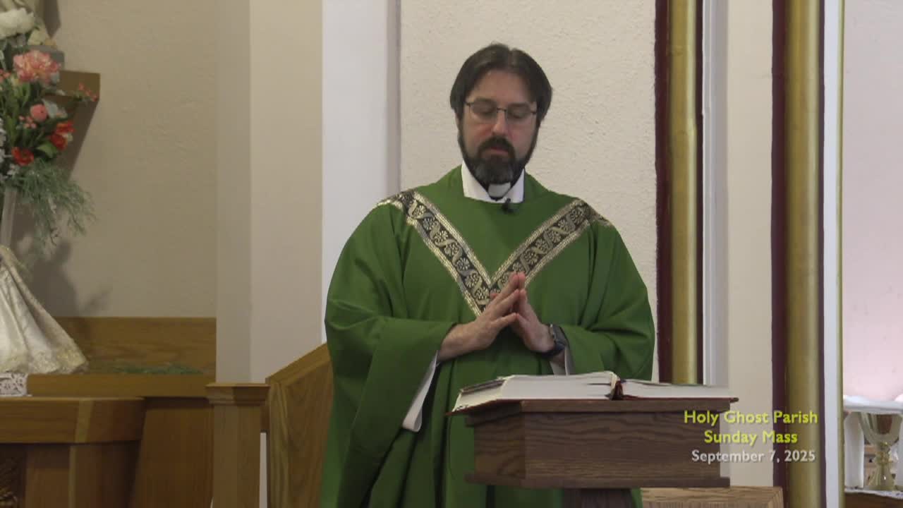 Holy Ghost Parish; Sept. 7, 2025