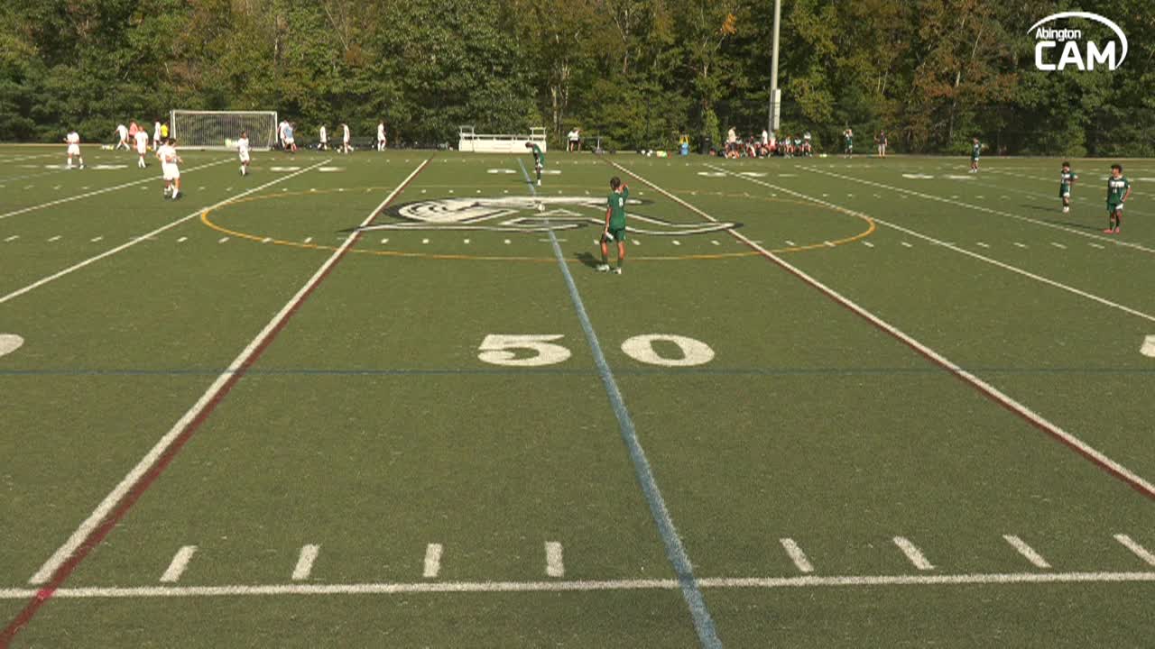 Scituate Sailors vs Abington Boys Varsity Soccer; Sept. 2, 2025