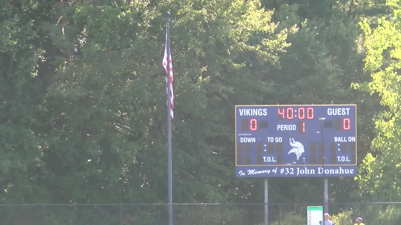 Abington vs East Bridgewater Vikings Boys Varsity Soccer; Sep. 9, 2025
