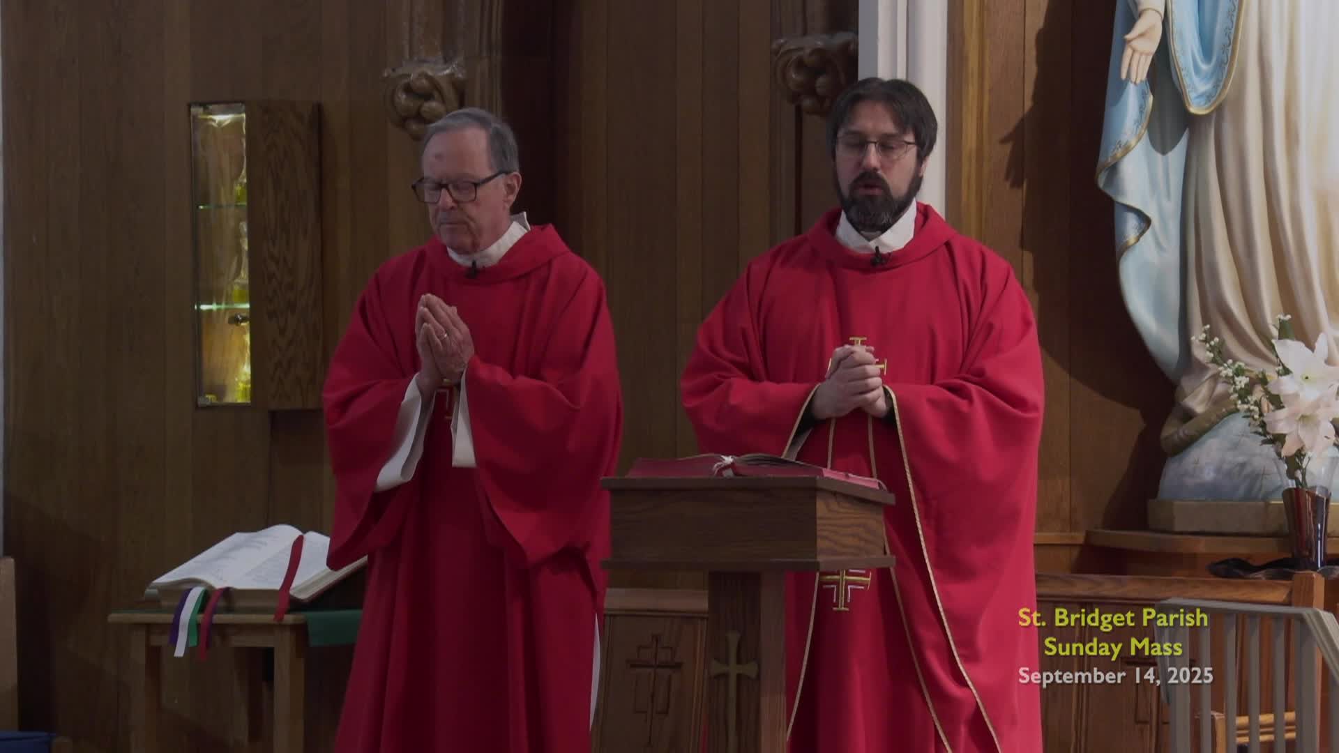 St. Bridget Parish; September 14, 2025