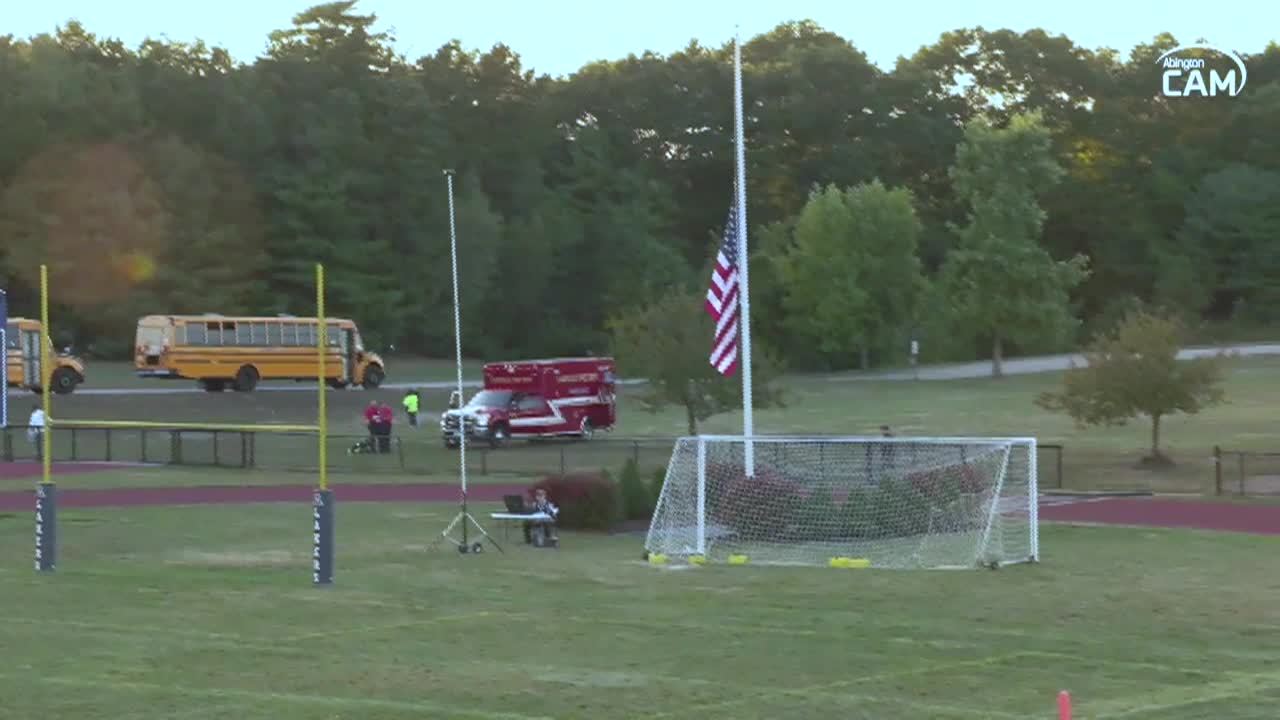 Abington vs Apponequet Lakers Boys Varsity Football; Sep. 12, 2025
