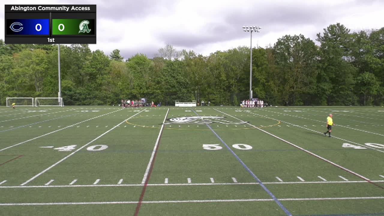 Cohasset Skippers vs Abington Girls Varsity Soccer; Sep. 10, 2025