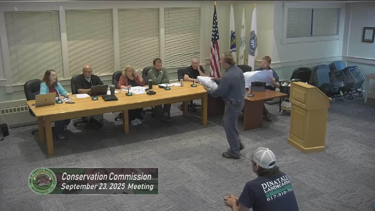 Conservation Commission; Sept. 23, 20254