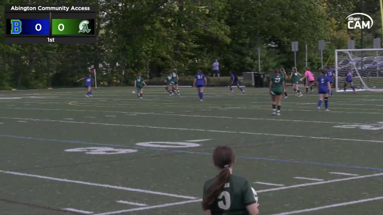 Blue Hills Warriors vs Abington Girls Varsity Soccer; Sept. 26, 2025