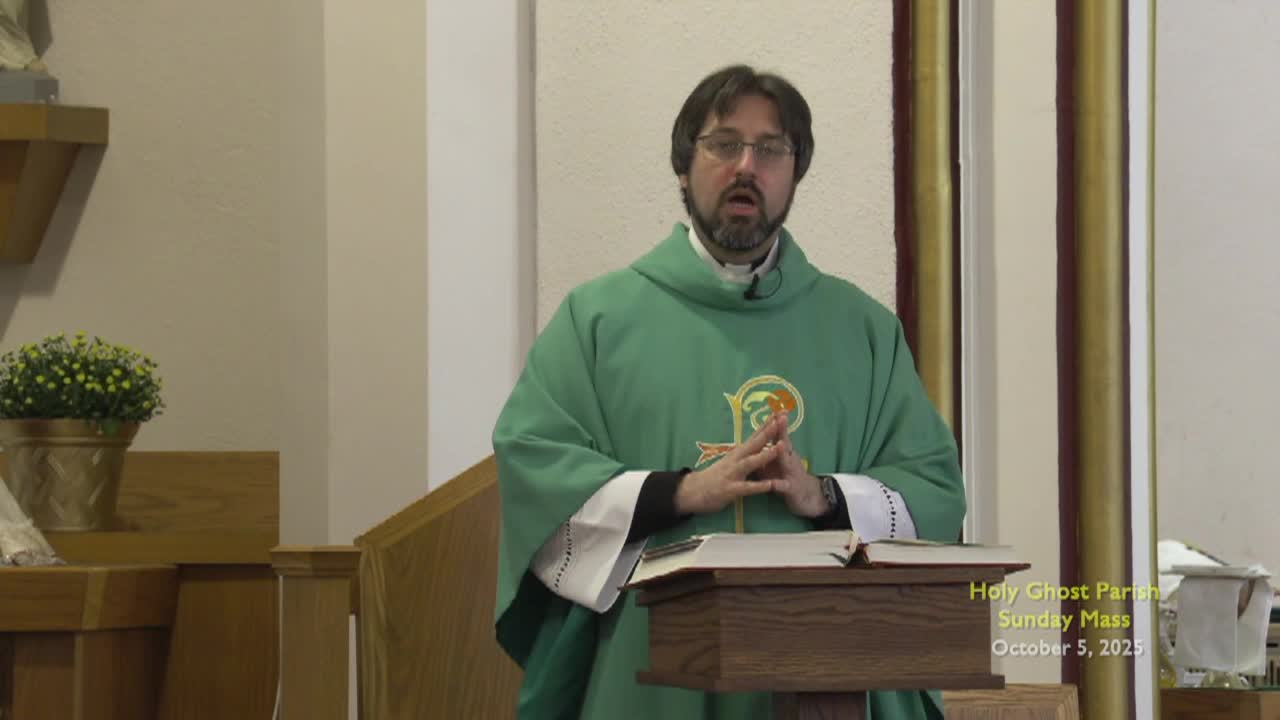 Holy Ghost Parish; Oct. 5, 202