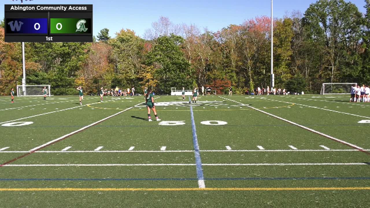 Nantucket Whalers vs Abington Girls Varsity Soccer; Oct. 6, 2025
