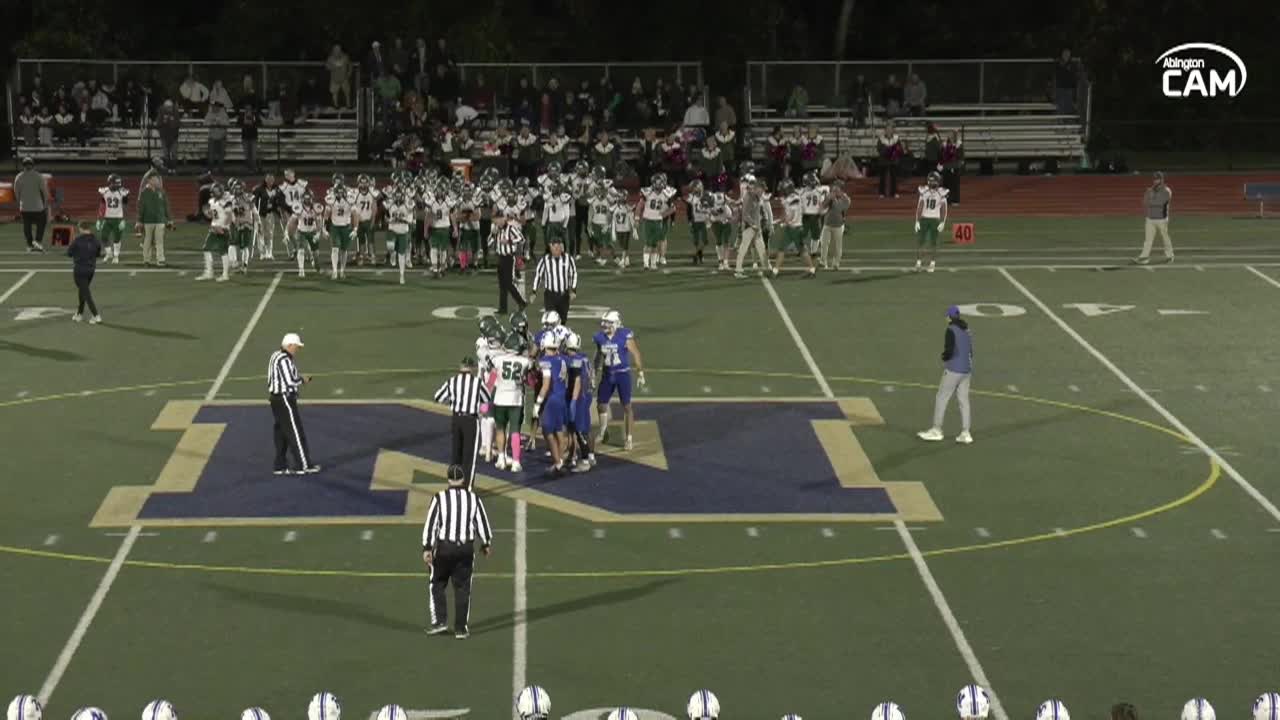 Abington vs Norwell Clippers Boys Varsity Football; Oct. 10, 2025