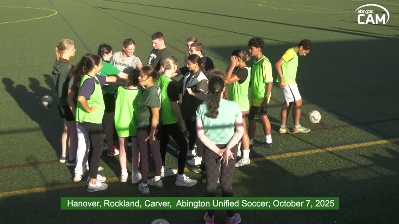 Unified Soccer Jamboree; October 7, 2025