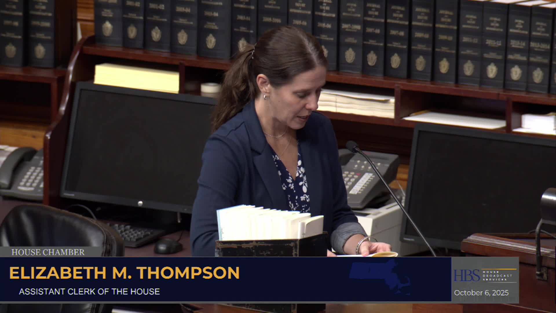 MA House - Informal Session; Oct. 6, 2025