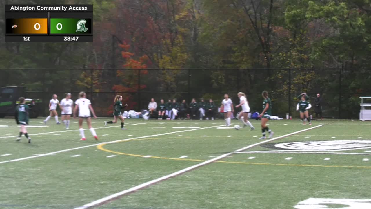 Middleborough Sachems vs Abington Girls Varsity Soccer; Oct. 14, 2025