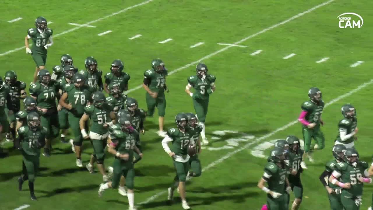 Rockland Bulldogs vs Abington Boys Varsity Football; Oct. 23, 2025