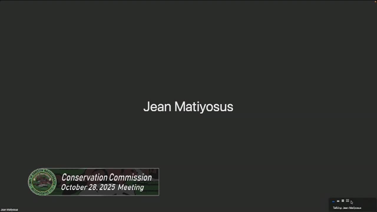 Conservation Commission; Oct. 28, 2025