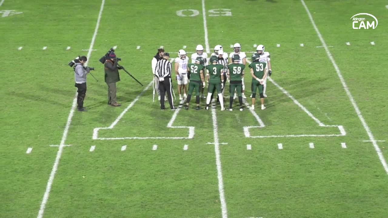 Triton vs Abington Boys Vars. Football MIAA Playoffs Round of 32; Nov. 7, 2025