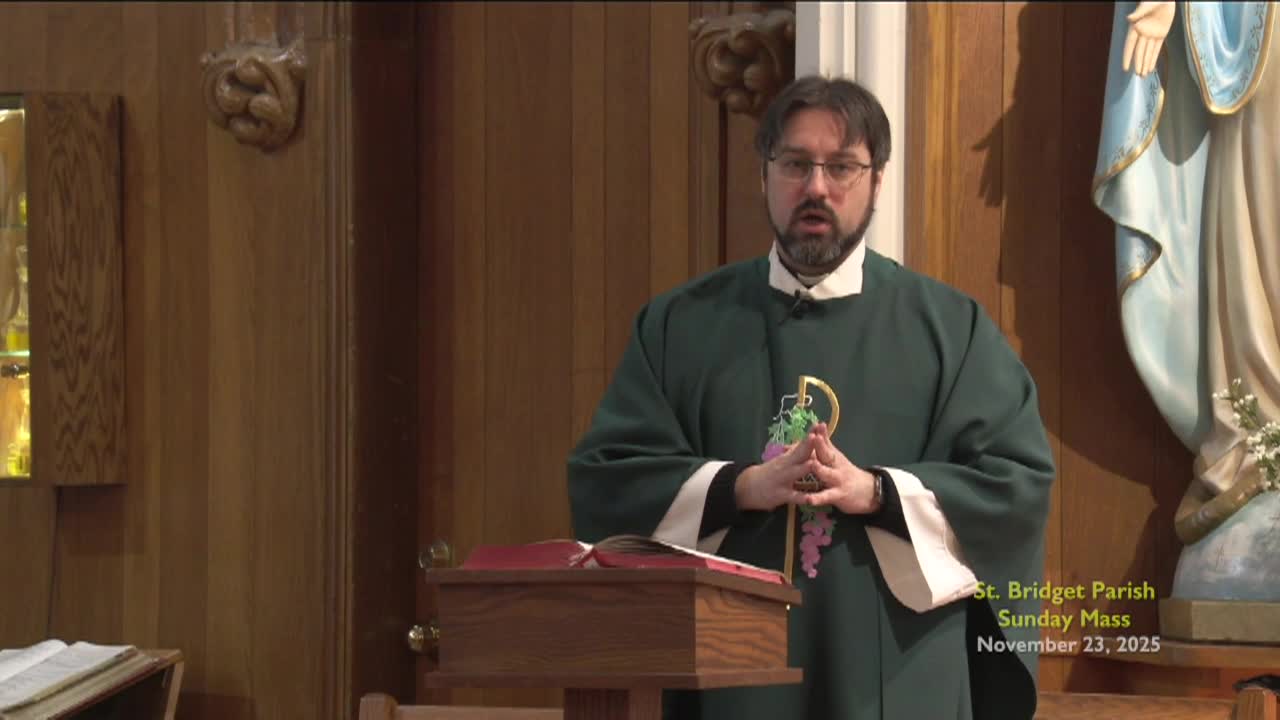 St Bridget Parish; Nov. 23, 2025