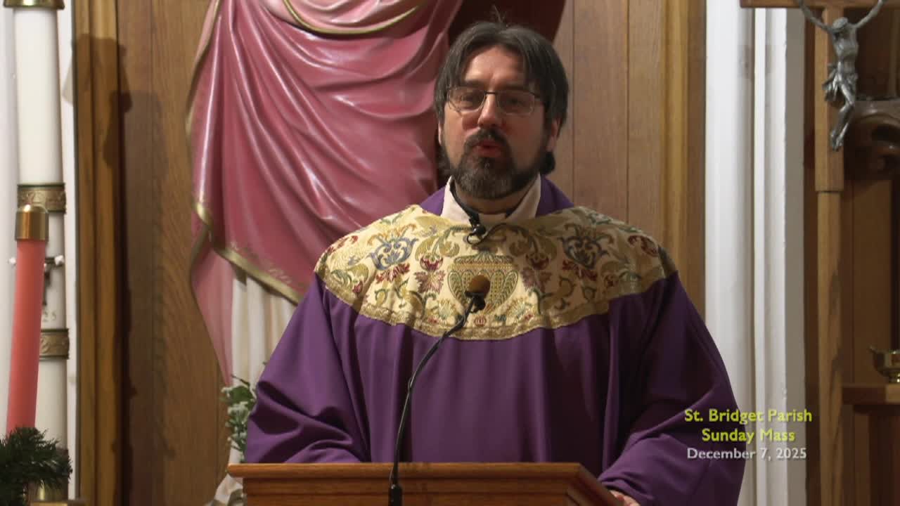 St. Bridget Parish; Dec. 7, 2025