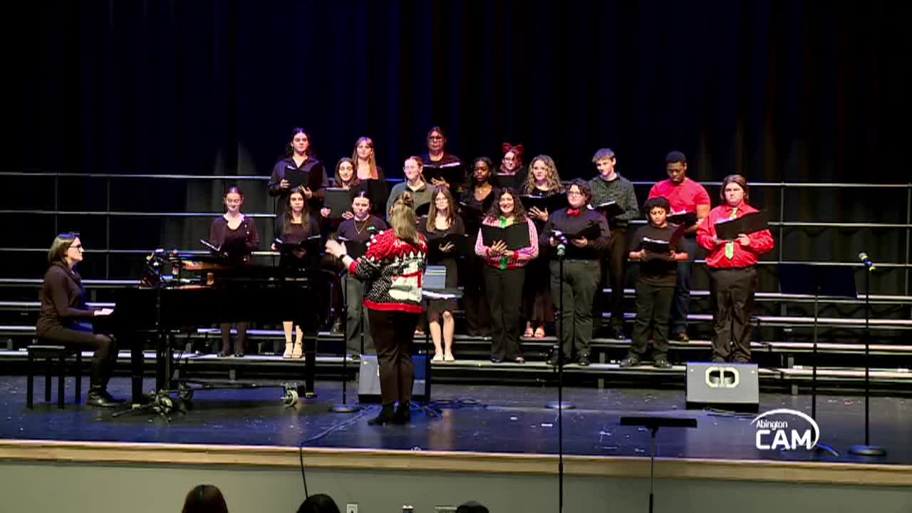 AMS & AHS Winter Chorus Concert; Dec. 9, 2025