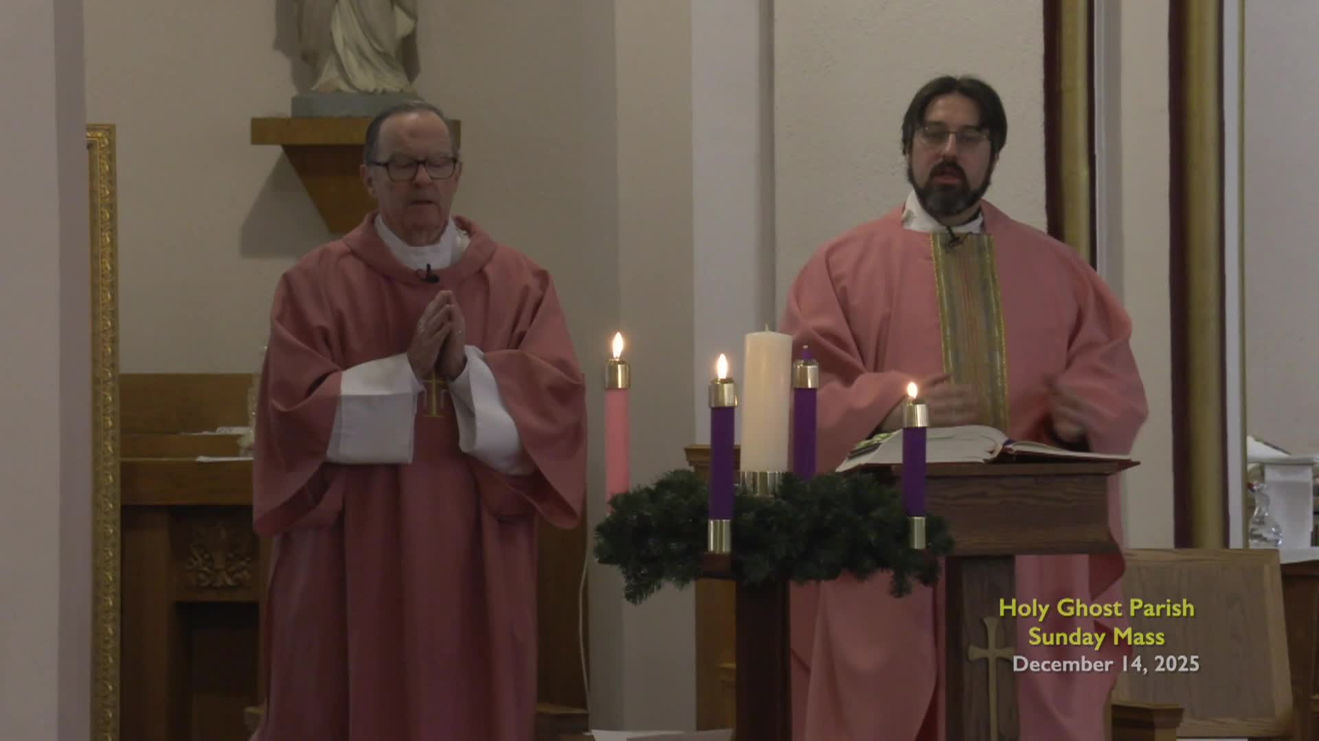 Holy Ghost Parish; December 14, 2025